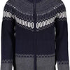 Gant Blue Wool Men Cardigan