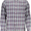 Gant Blue Cotton Men Shirt