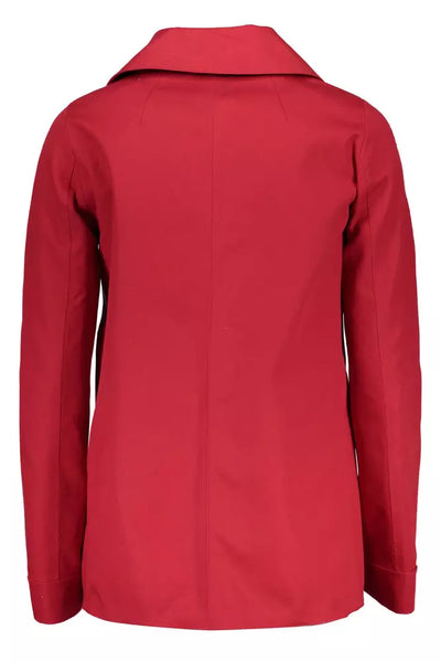 Gant Red Cotton Women Jacket