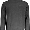 La Martina Gray Wool Men Sweater