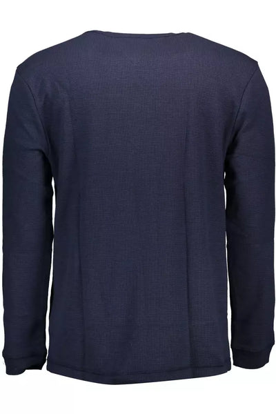 Tommy Hilfiger Blue Cotton Men Sweater