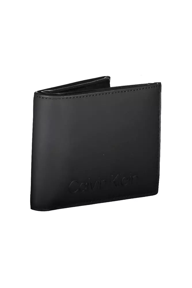 Calvin Klein Black Polyester Men Wallet