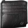 Piquadro Black Leather Men Wallet