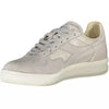 Diadora Gray Leather Women Sneaker