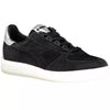 Diadora Black Leather Women Sneaker