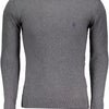 U.S. POLO ASSN. Gray Cotton Men Sweater