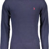 U.S. POLO ASSN. Blue Wool Men Sweater