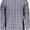 Gant Blue Cotton Men Shirt