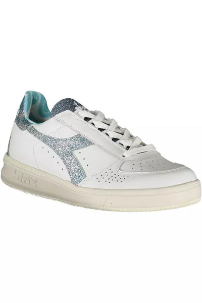 Diadora White Leather Women Sneaker