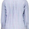 Gant Light Blue Cotton Men Shirt