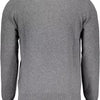 Harmont & Blaine Gray Wool Men Sweater