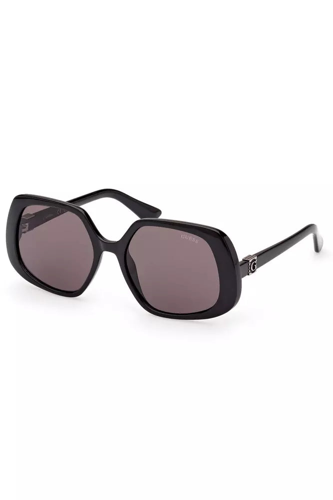 Guess Jeans Black Injected Women Sunglass