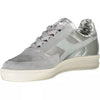 Diadora Gray Leather Women Sneaker