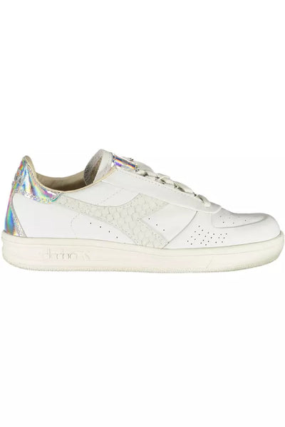 Diadora White Leather Women Sneaker