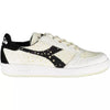 Diadora White Leather Women Sneaker