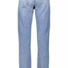 Gant Light Blue Cotton Men Jean