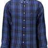 Gant Blue Cotton Men Shirt