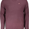 Napapijri Purple Wool Men Sweater