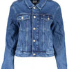 Tommy Hilfiger Blue Cotton Women Jacket