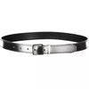 Calvin Klein Black Leather Women Belt