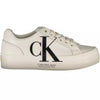 Calvin Klein White Leather Women Sneaker