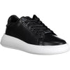 Calvin Klein Black Leather Women Sneaker