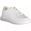 Calvin Klein White Leather Women Sneaker