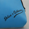 Dolce & Gabbana Elegant Blue Polyamide Pouch Bag