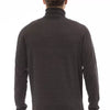 Alpha Studio Brown Cotton Men Sweater