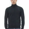 Alpha Studio Green Wool Men Sweater