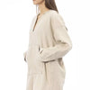 Alpha Studio Beige Wool Women Sweater