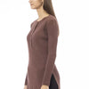 Alpha Studio Brown Viscose Women Sweater