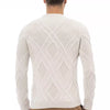 Alpha Studio Beige Merino Men Sweater