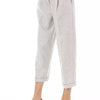 Alpha Studio Gray Wool Women Trouser