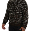 Dolce & Gabbana Elegant Bronze Knit Pullover Sweater