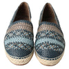 Dolce & Gabbana Sumptuous Woven Leather Espadrilles