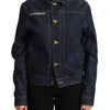 Master Coat Chic Dark Blue Denim Jacket