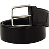 Dolce & Gabbana Elegant Black Leather Belt