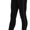 Costume National Chic Mid Waist Skinny Black Denim