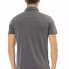 Baldinini Trend Gray Cotton Men Polo