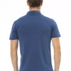 Baldinini Trend Blue Cotton Men Polo