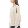 Baldinini Trend Beige Cashmere Women Sweater