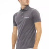 Baldinini Trend Gray Cotton Men Polo