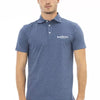 Baldinini Trend Blue Cotton Men Polo Shirt