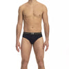 Cavalli Class Blue Cotton Men Underwear Tri-Pack