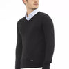 Baldinini Trend Black Modal Men Sweater