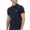 Baldinini Trend Blue Cotton Men Polo