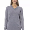 Baldinini Trend Gray Wool Women Sweater