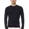 Baldinini Trend Blue Modal Men Sweater