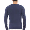 Baldinini Trend Blue Modal Men Sweater